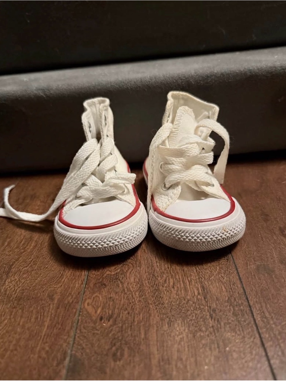 Converse Infant White High-Top Sneakers